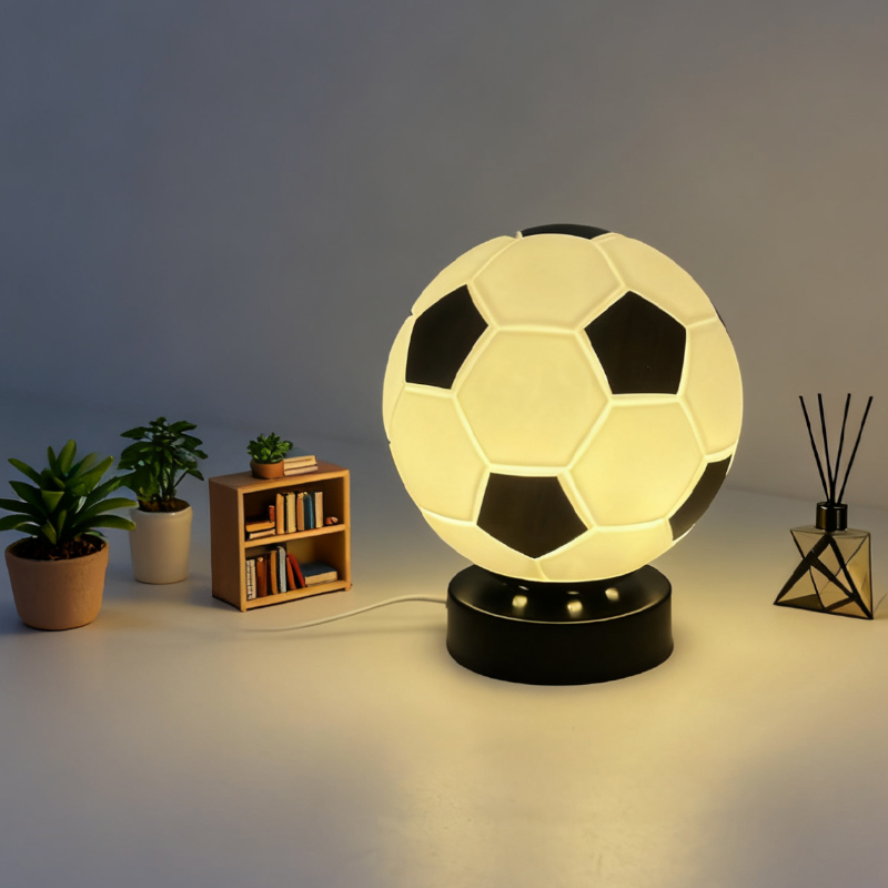 Desk Setup Desk - Voetbal LED High-End Creatief Cadeau Tafellamp
