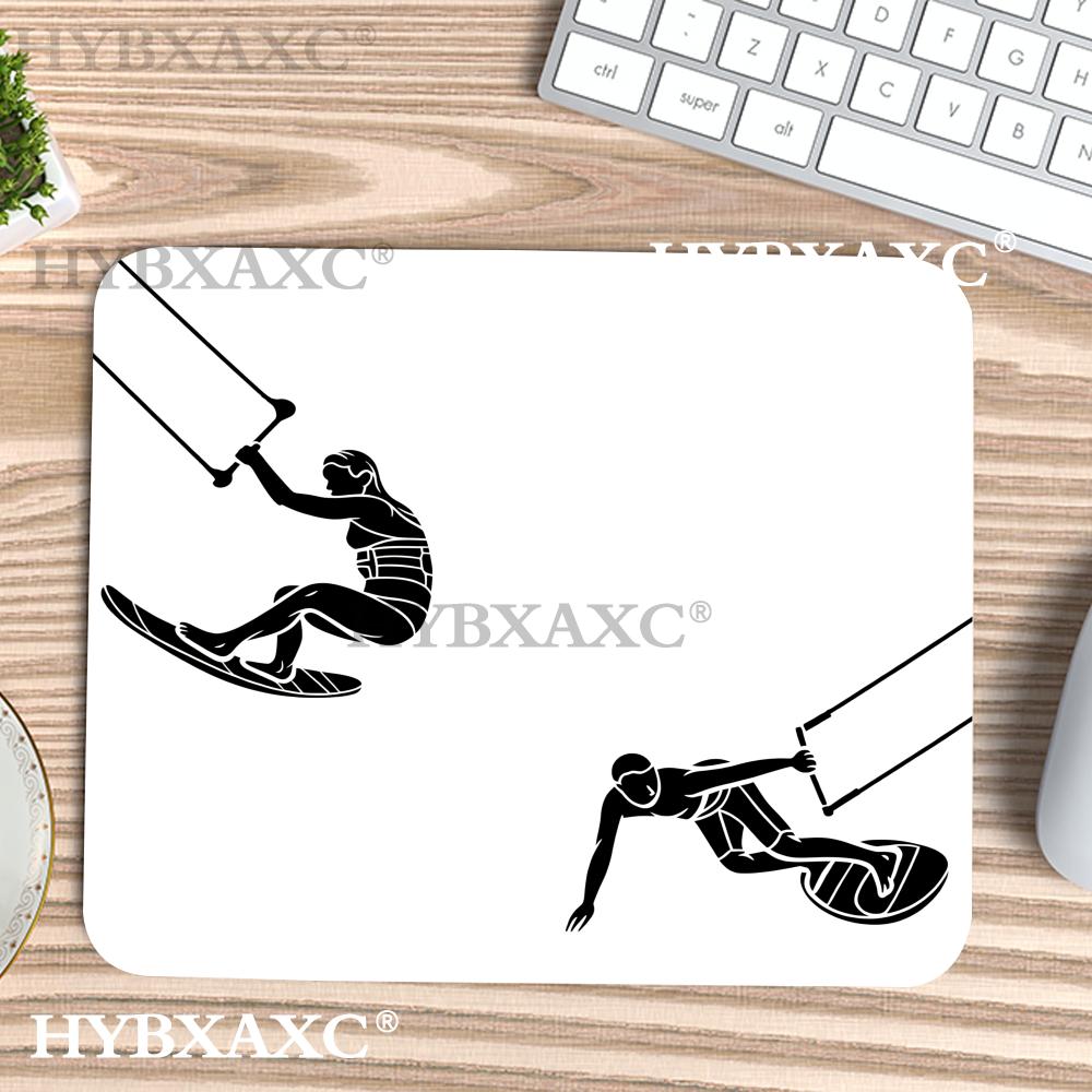 Desk Setup For Work - HYBXAXC Kitesurf Line Art Muismat Wind