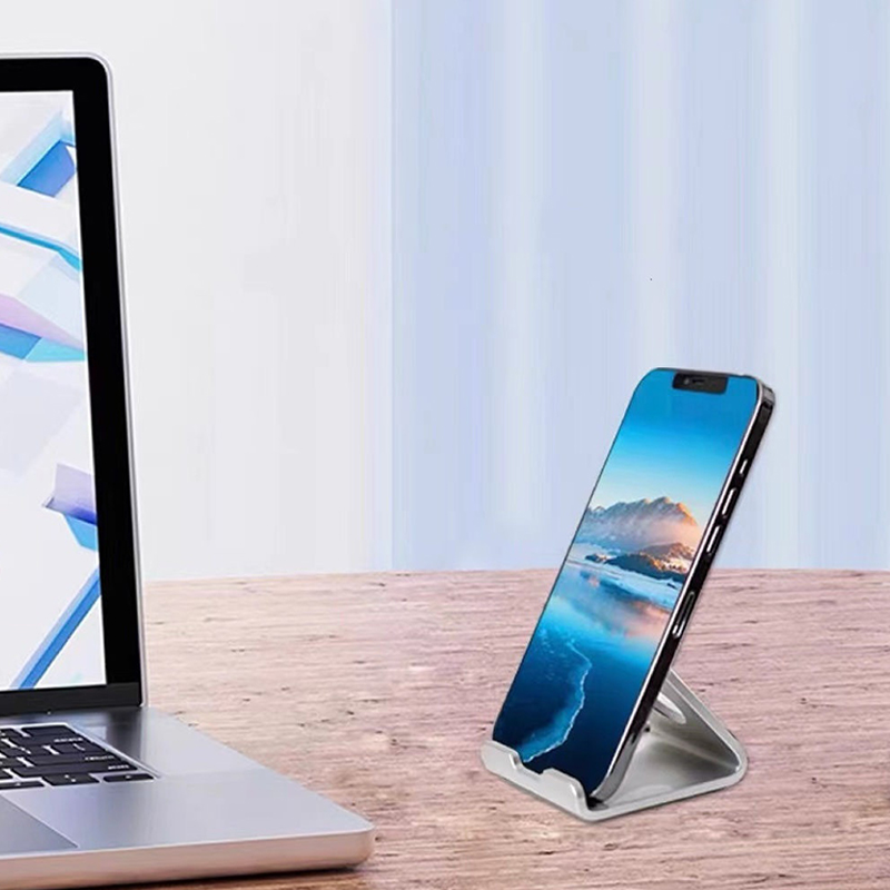 Desk Setup Table - Metalen desktop mobiele telefoonstandaard voor smartphone