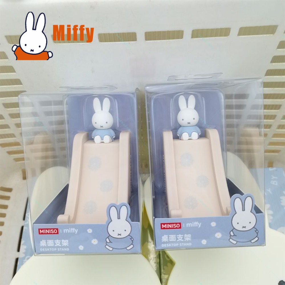 Desk Setup Cute - Kawaii Miffy Slide Telefoonstandaard Schattig Konijn