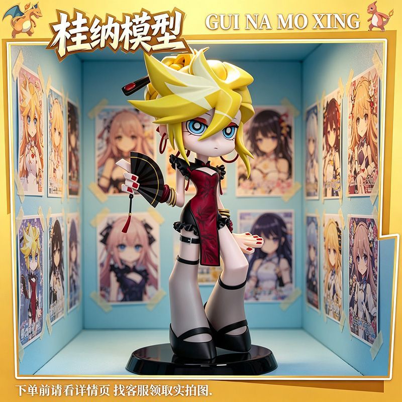 Desk Setup Girl - 12CM Kawaii Girl Tafelornament Panty·Anarchy Anime