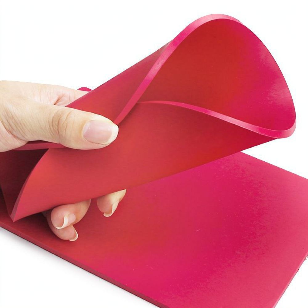 Rubber Mat Desk - Voor HLISON Verdikte sponsstempelmatten, rubberen kussens,