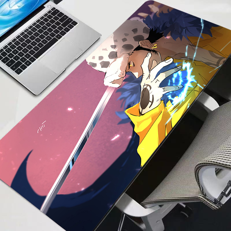 Desk Setup Cute - Kawaii muismat Anime schattig meisje Gabinete
