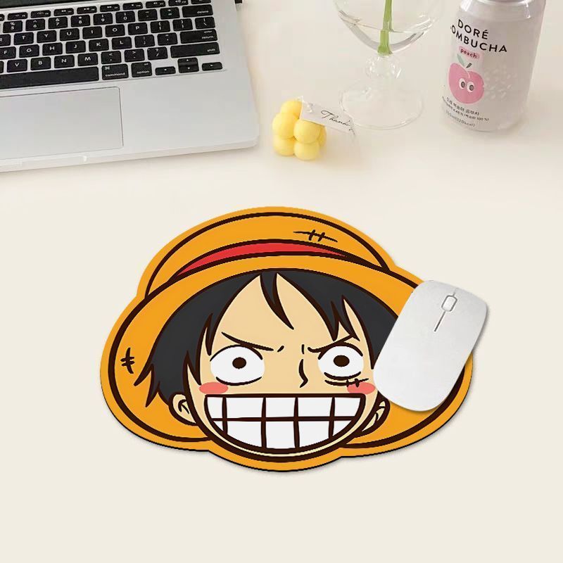 Desk Setup Cute - One Piece Luffy muismat, kleine computerbureaumat,