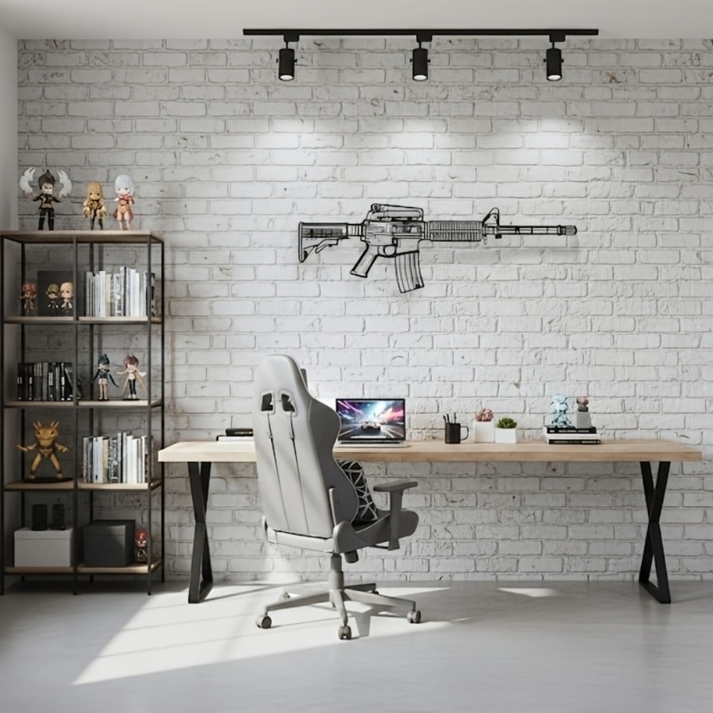CIFbuy M4 Rifle AR15 Gun Silho - Rubber Mat Desk recensie en prijs