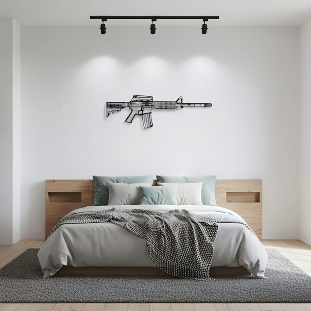 CIFbuy M4 Rifle AR15 Gun Silho - Rubber Mat Desk recensie en prijs