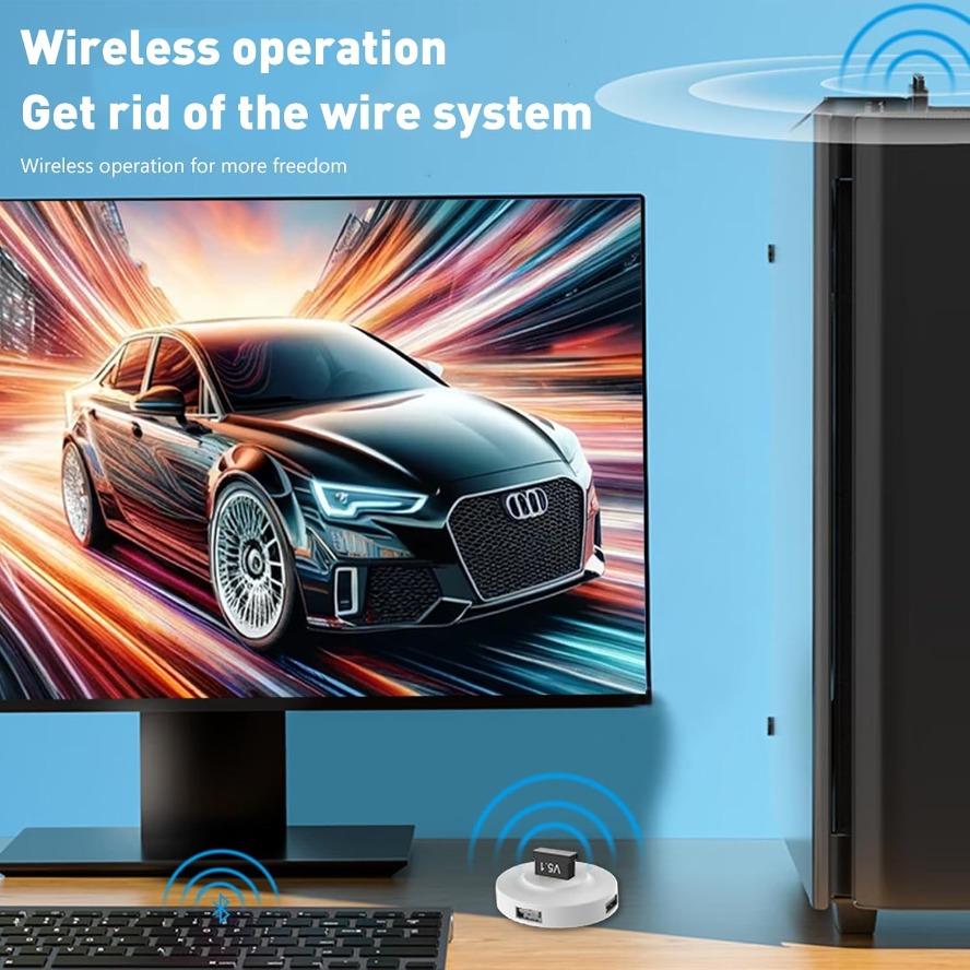 Bluetooth 5.1 Dongle-adapter D - Desk Setup Speakers recensie en prijs
