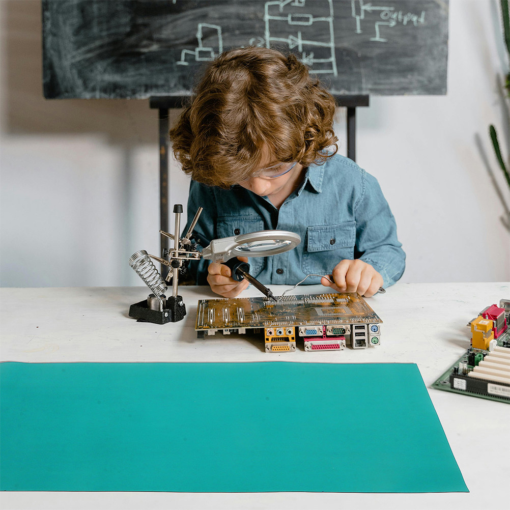 Antistatische rubberen bureauo - Rubber Mat Desk recensie en prijs