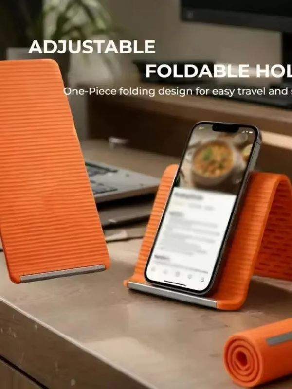 Draagbare opvouwbare siliconen - Dual Phone Holder recensie en prijs
