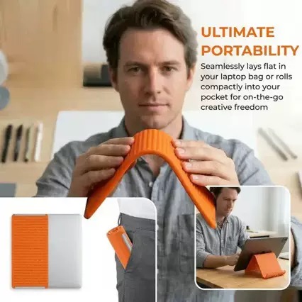 Draagbare opvouwbare siliconen - Dual Phone Holder recensie en prijs