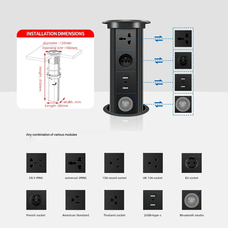 Gemotoriseerde Pop-up Toren So - Desk Setup Speakers recensie en prijs