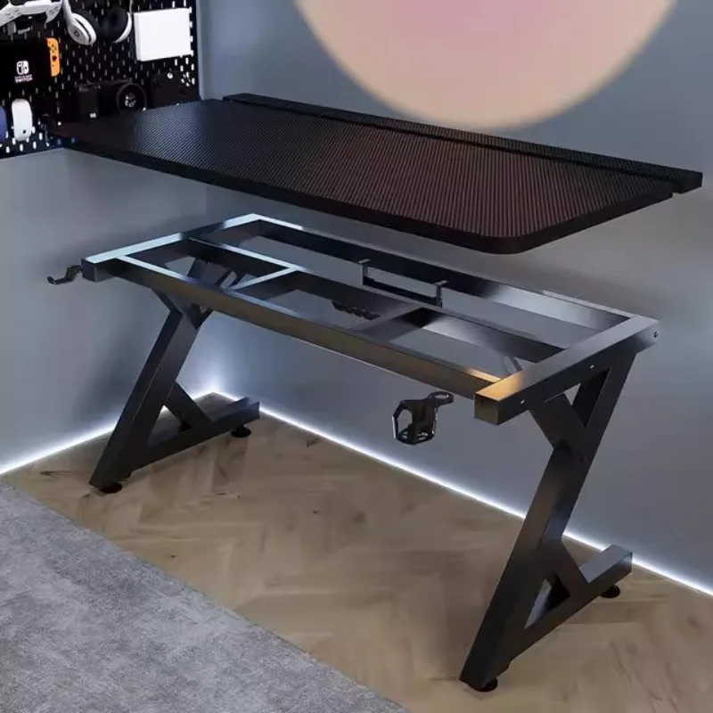 Q Minimalistische zwarte compu - Desk Setup Black recensie en prijs