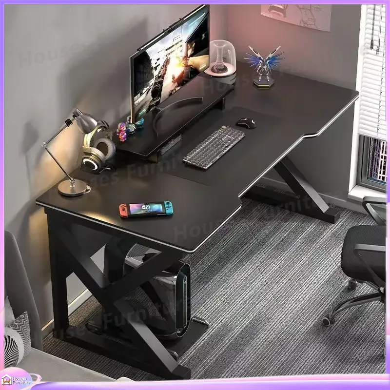 Cafe Metal Gaming Desk Zwarte  - Desk Setup Black recensie en prijs