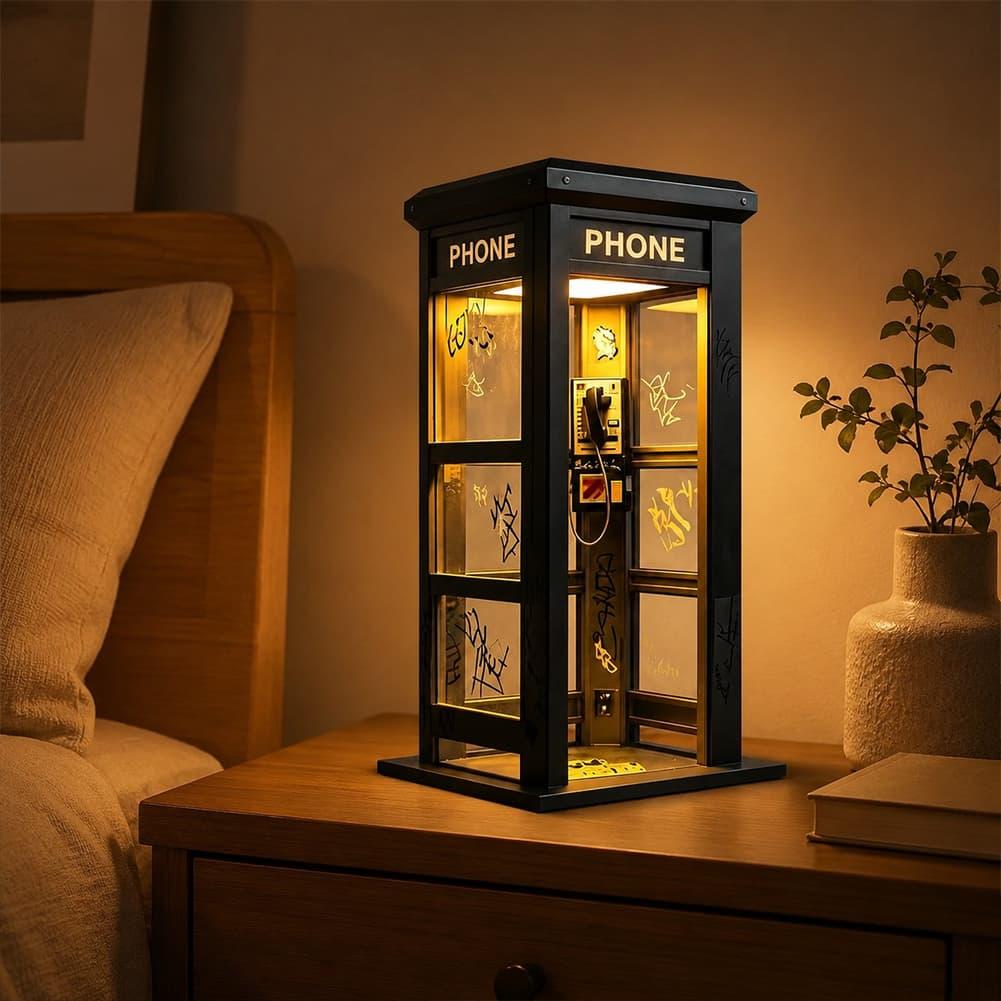 Retro Graffiti Telefooncel Taf - Desk Setup Desk recensie en prijs