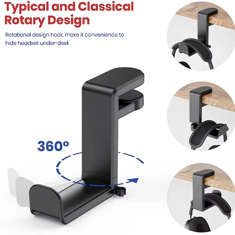 Geen-punch-tafelklemhaak hoofd - Desk Setup Desk recensie en prijs
