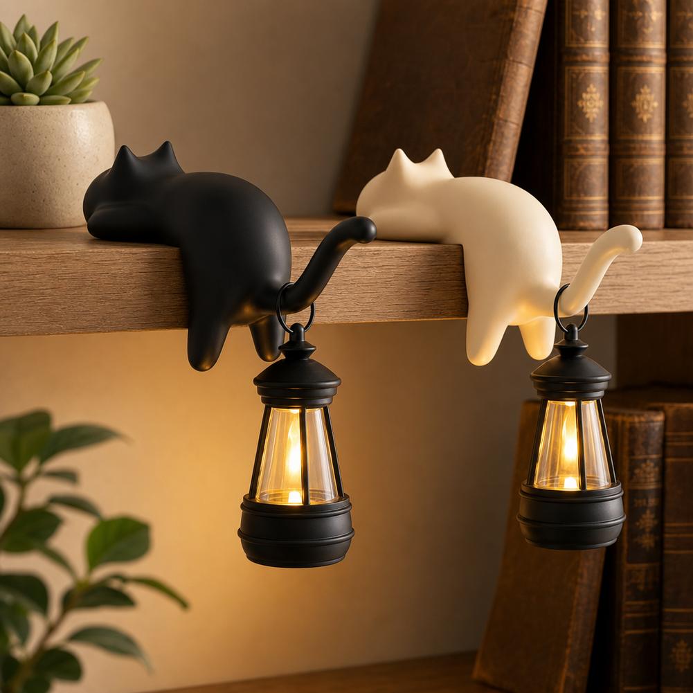 3D-geprinte kattenplankhaak na - Desk Setup Black recensie en prijs