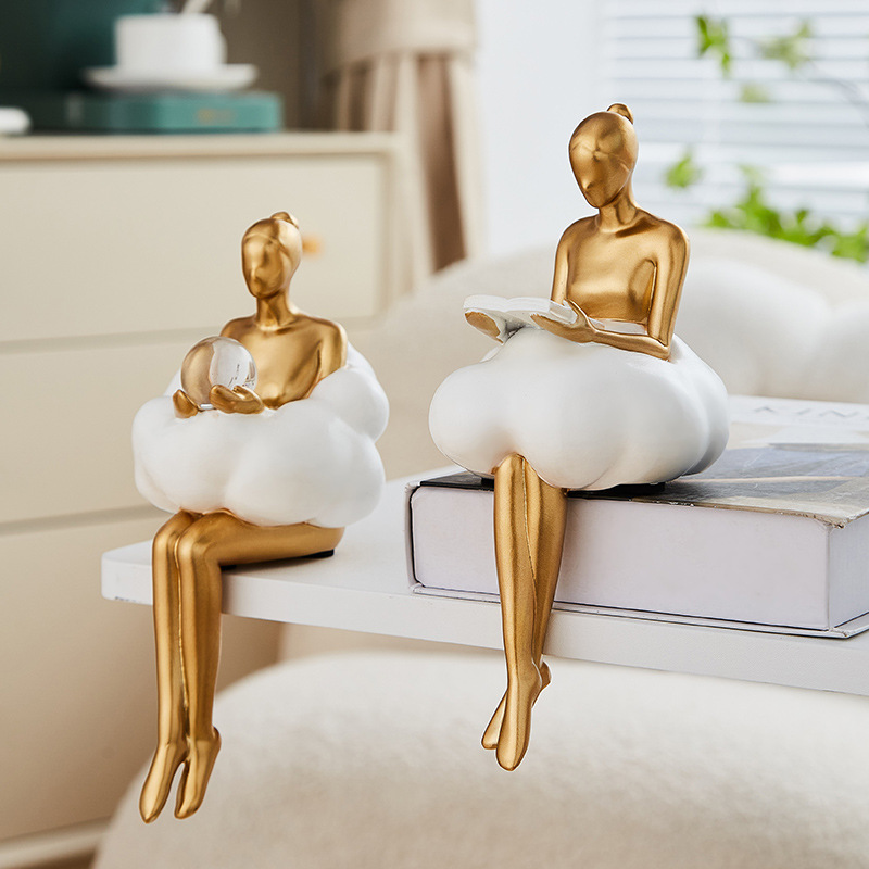Balletmeisje wolk abstracte ku - Desk Setup Girl recensie en prijs