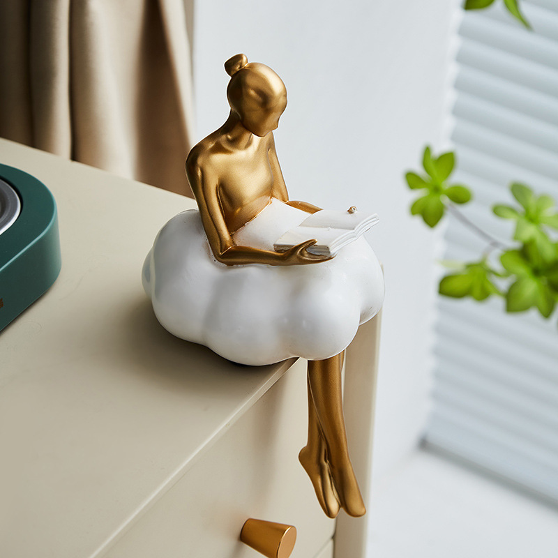 Balletmeisje wolk abstracte ku - Desk Setup Girl recensie en prijs