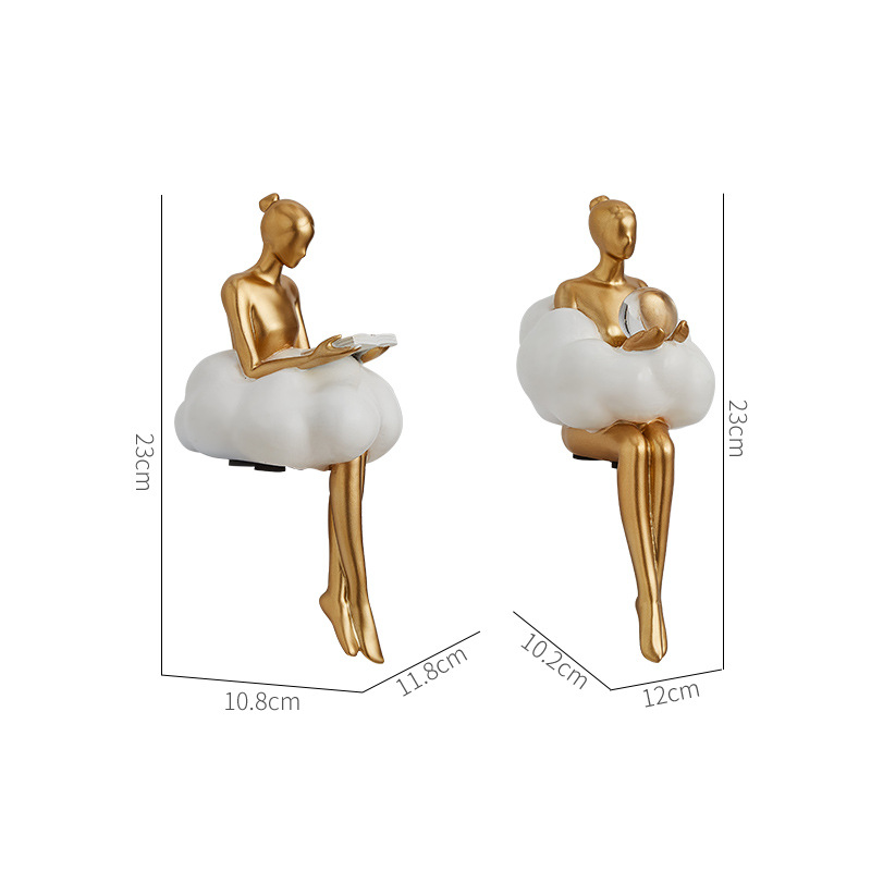 Balletmeisje wolk abstracte ku - Desk Setup Girl recensie en prijs