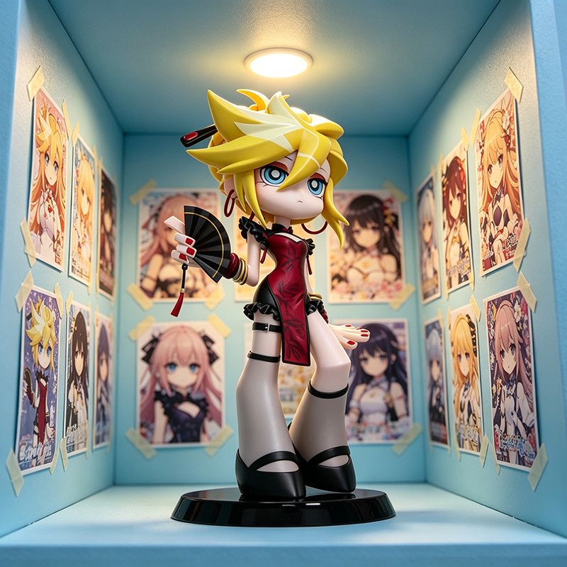 12CM Kawaii Girl Tafelornament - Desk Setup Girl recensie en prijs