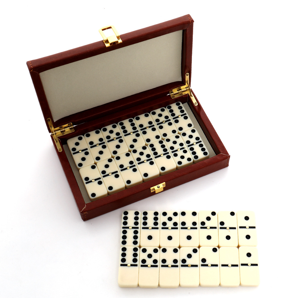 28-delige hars domino set, kla - Desk Setup Kids recensie en prijs