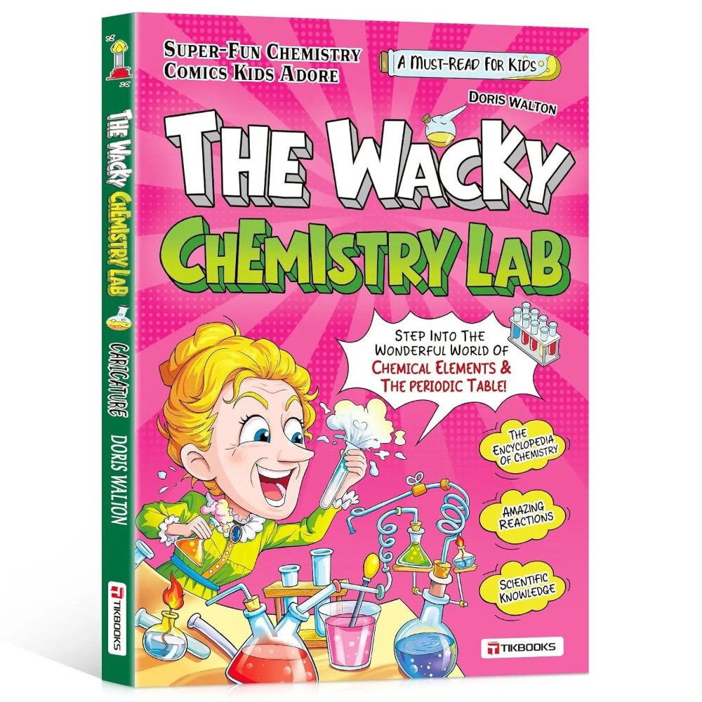 `The Wacky Chemistry Lab Engli - Desk Setup Kids recensie en prijs
