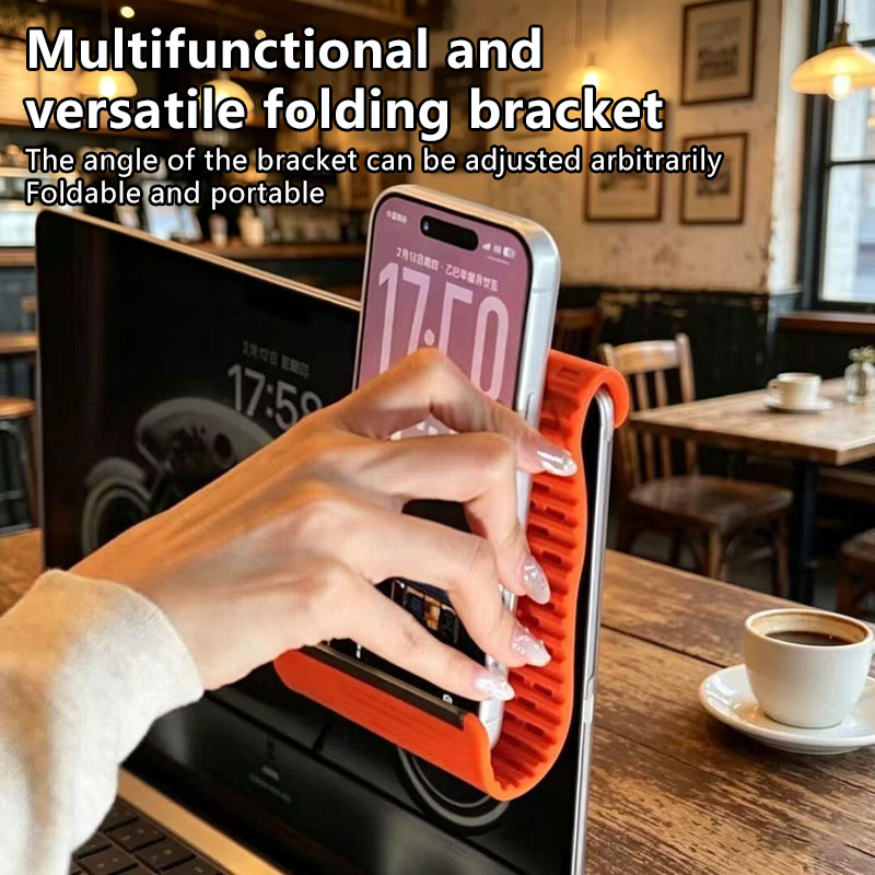 2026 Draagbare Siliconen Mobie - Dual Phone Holder recensie en prijs