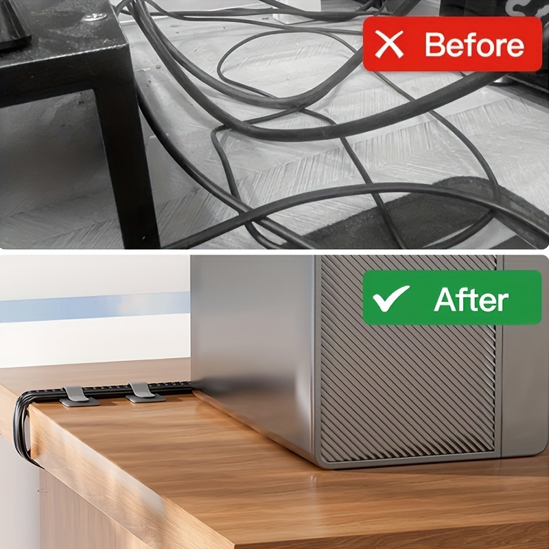 Kabelbinders Herbruikbare band - Desk Setup Monitor And Laptop recensie en prijs