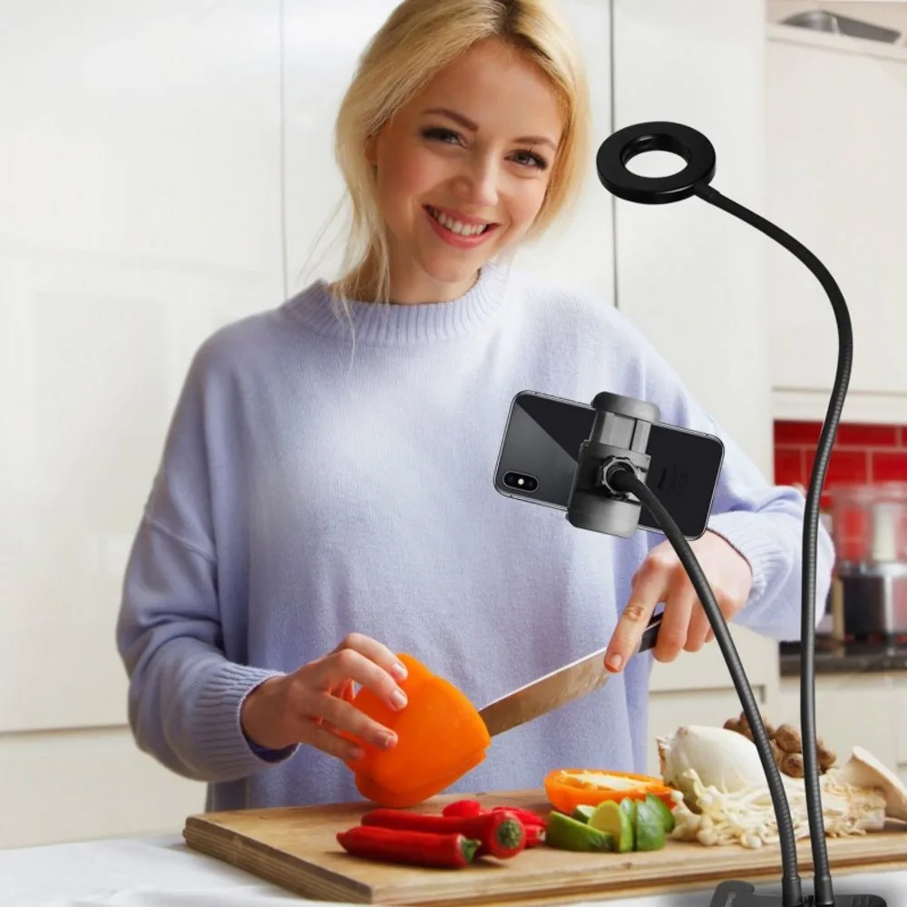 Dual Lights Led-ringvullicht F - Dual Phone Holder recensie en prijs