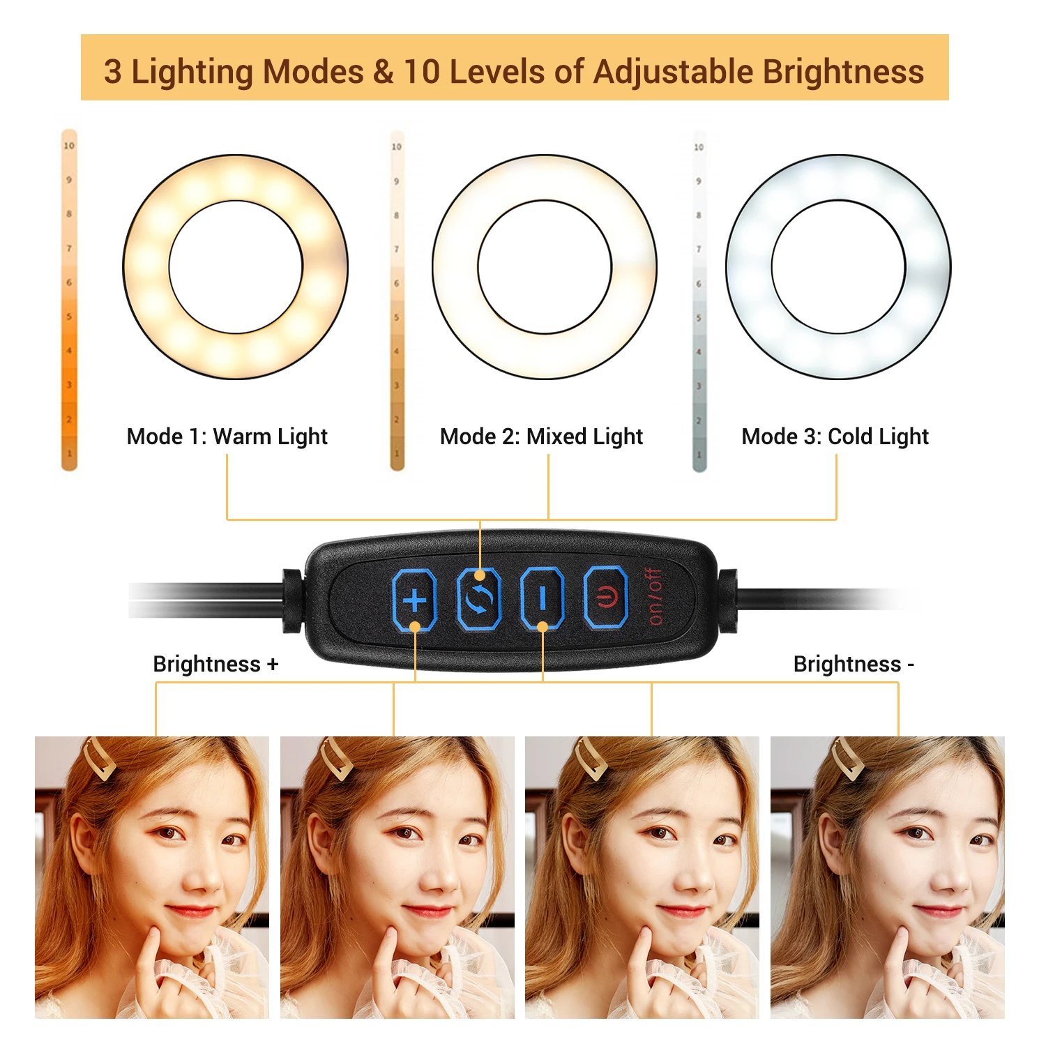 Dual Lights Led-ringvullicht F - Dual Phone Holder recensie en prijs