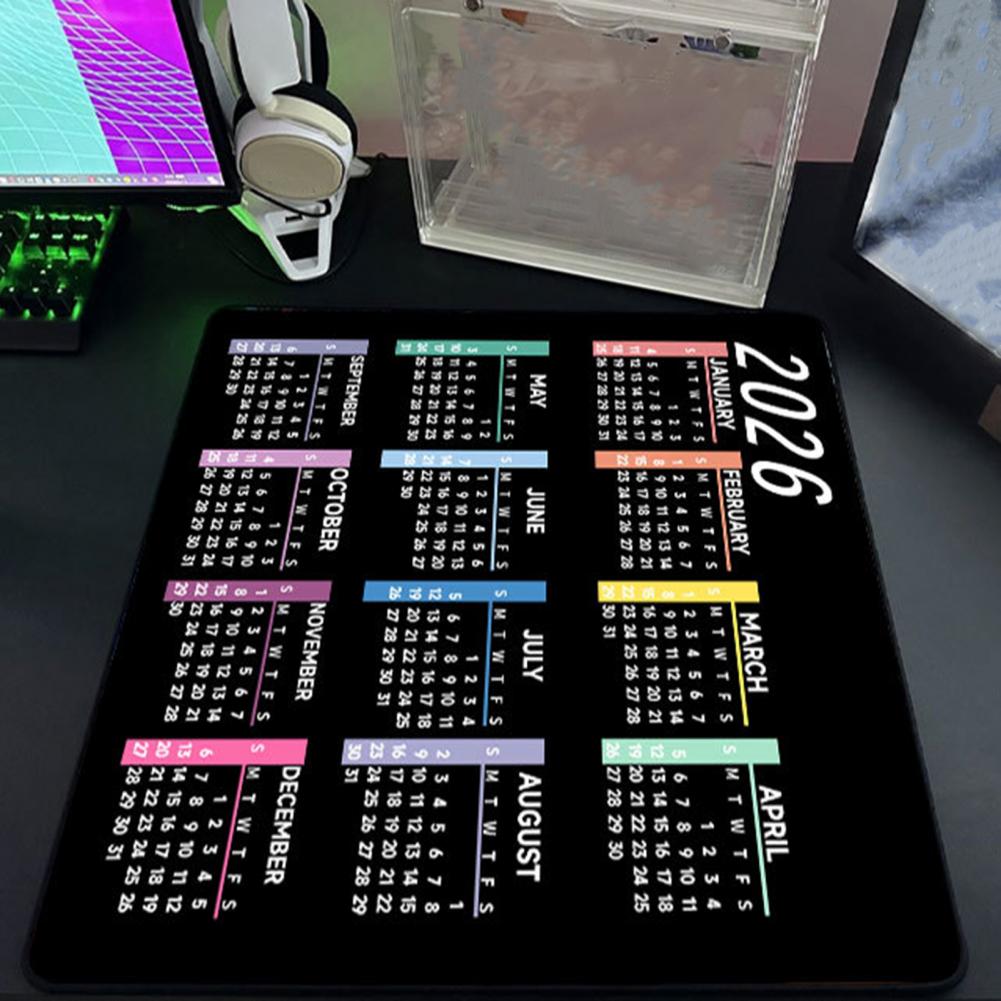 2026 Kalender Muismat Waterdic - Rubber Mat Desk recensie en prijs