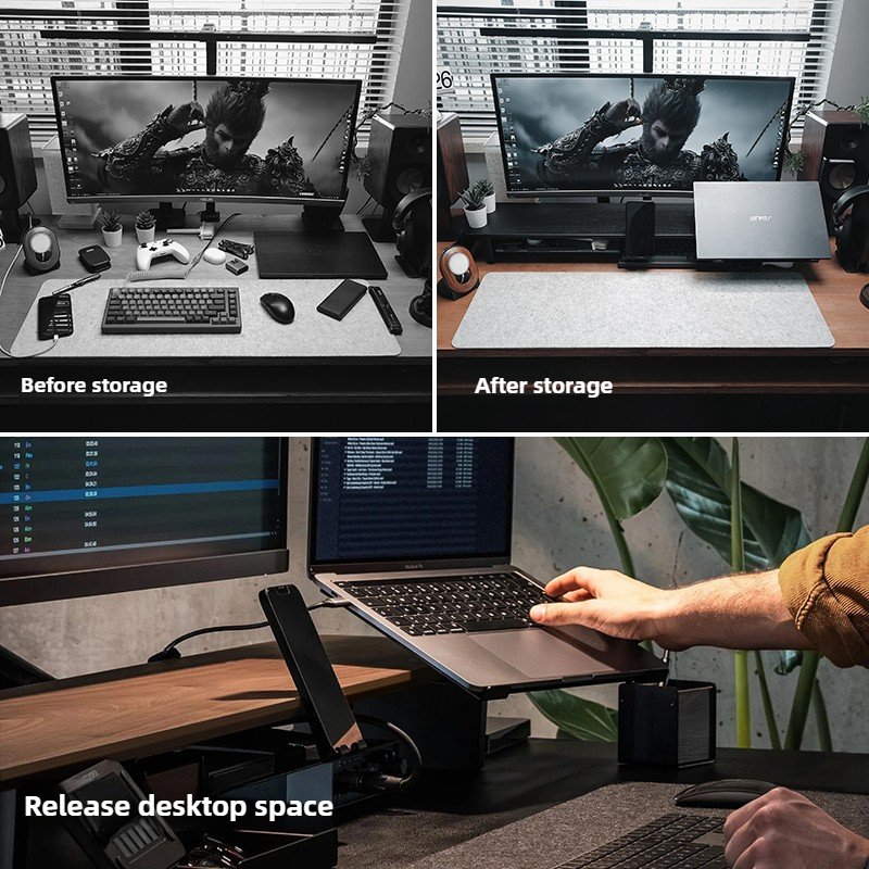 Modulaire monitorverhoger Ergo - Desk Setup Monitor And Laptop recensie en prijs