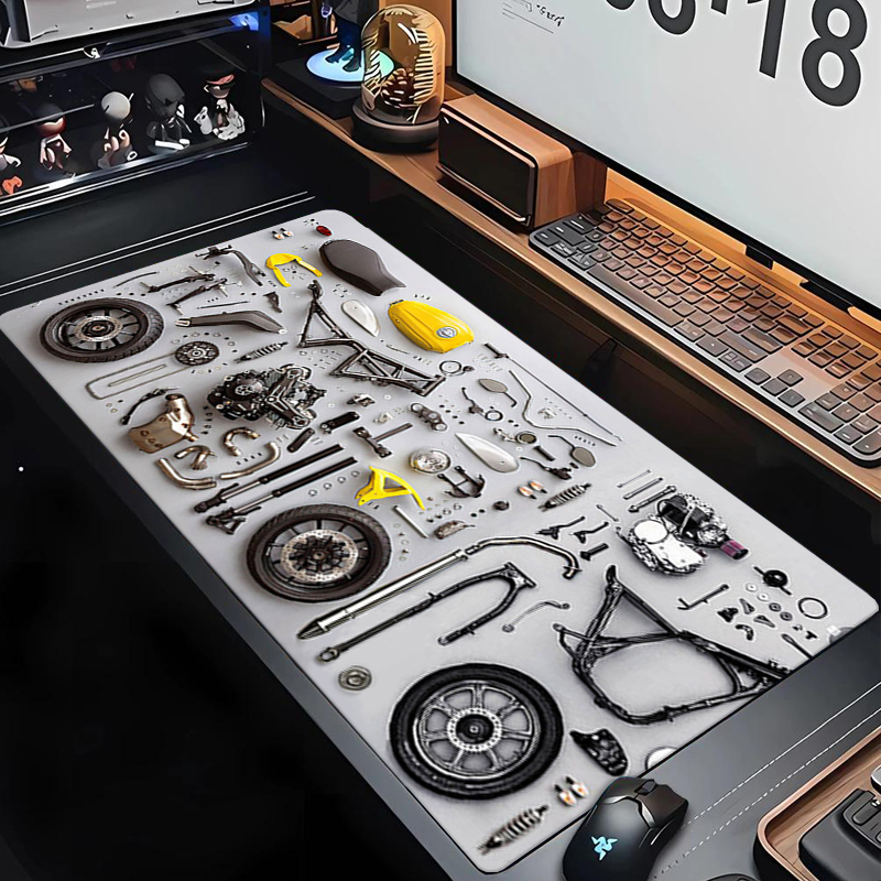Demontagediagram Rubberen muis - Rubber Mat Desk recensie en prijs