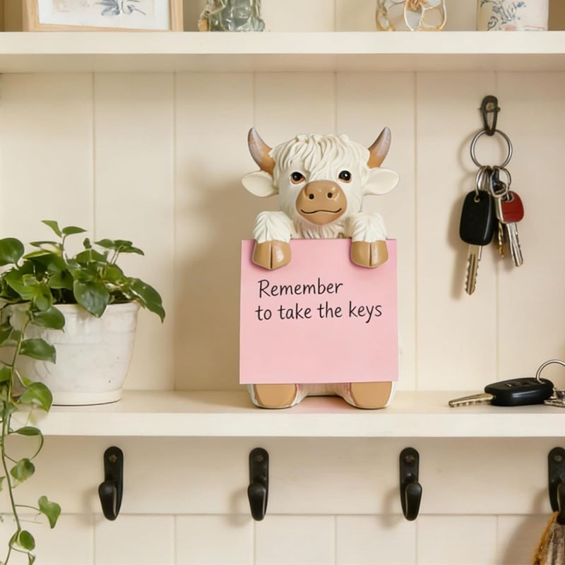 Creatieve Highland Koe Harsen  - Sticky Memo Holder recensie en prijs