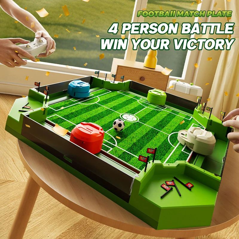 Voetbal-arcadespel voor 4 spel - Desk Setup Kids recensie en prijs