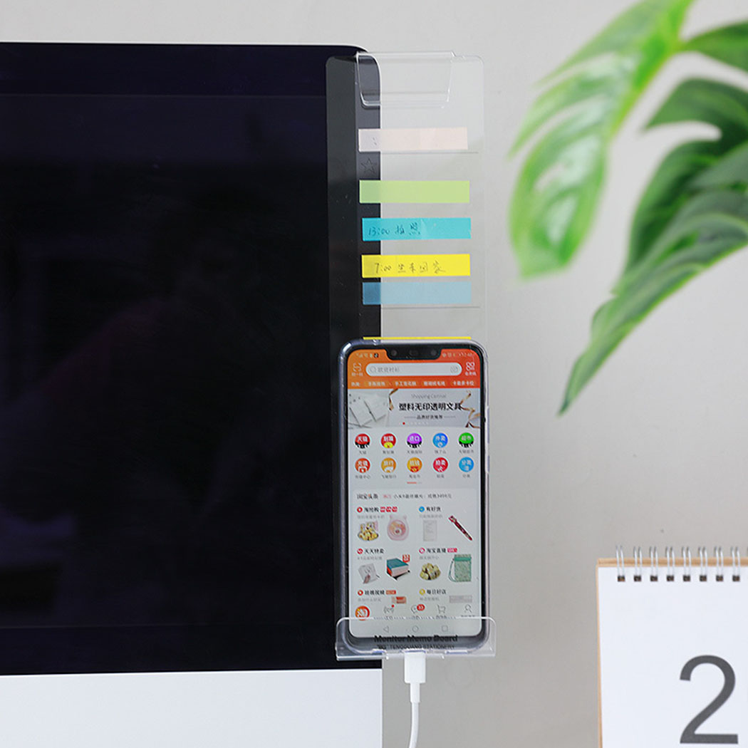 Creatieve Acryl Monitor Berich - Sticky Memo Holder recensie en prijs