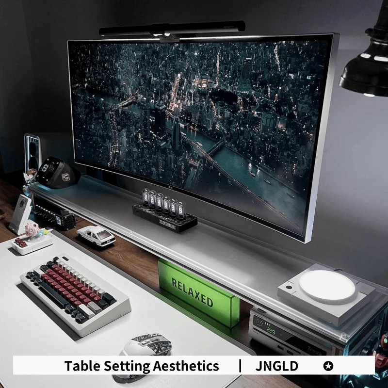 Aluminium monitorstandaard Acr - Desk Setup Monitor And Laptop recensie en prijs
