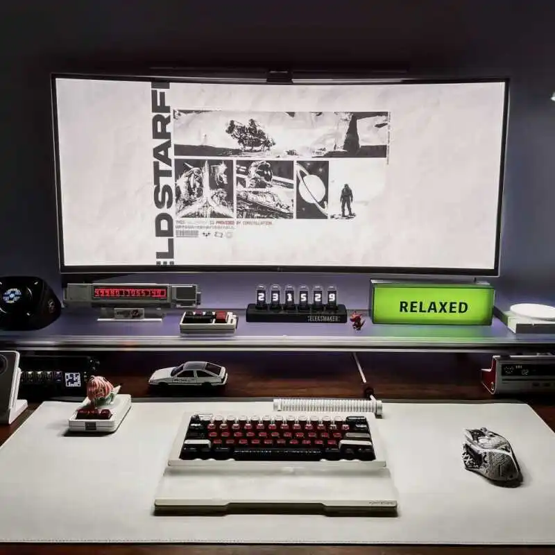 Aluminium monitorstandaard Acr - Desk Setup Monitor And Laptop recensie en prijs