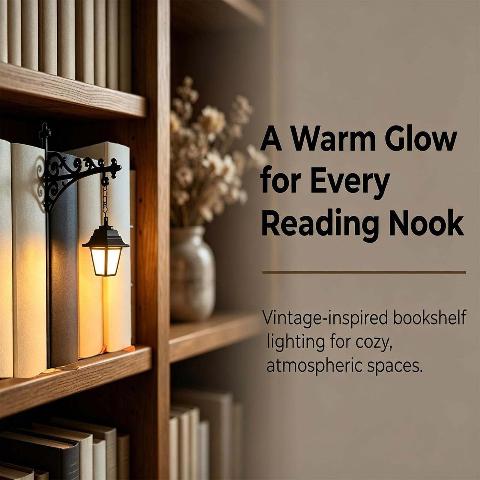 Boekenplanklamp Vintage LED Wa - Desk Setup Vintage recensie en prijs