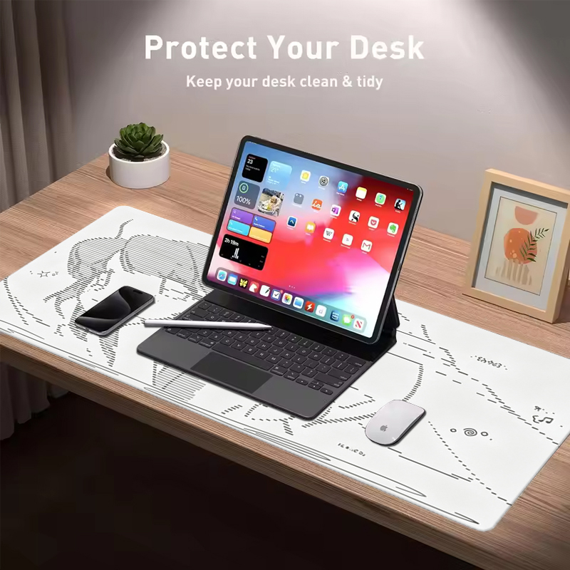 1 Stuks Lederen Muismat Anime  - Desk Setup Cute recensie en prijs