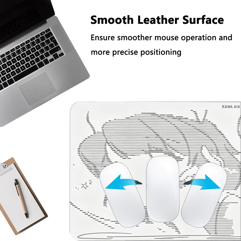 1 Stuks Lederen Muismat Anime  - Desk Setup Cute recensie en prijs