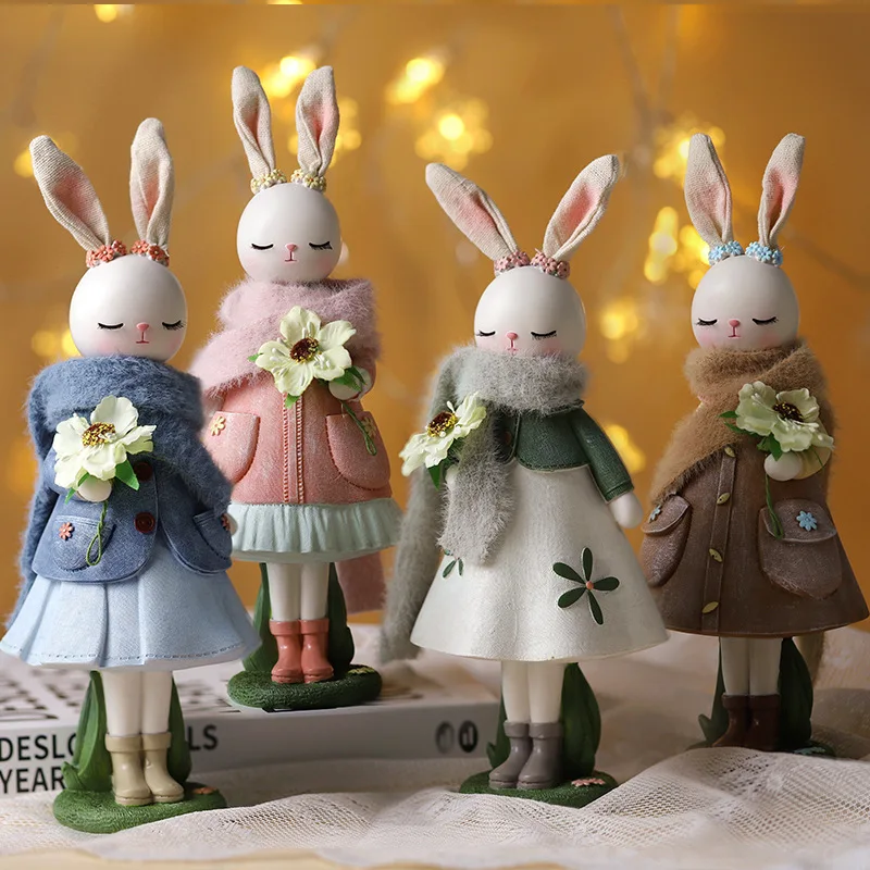 Lente Bloemen Konijn Harsen Or - Desk Setup Girl recensie en prijs