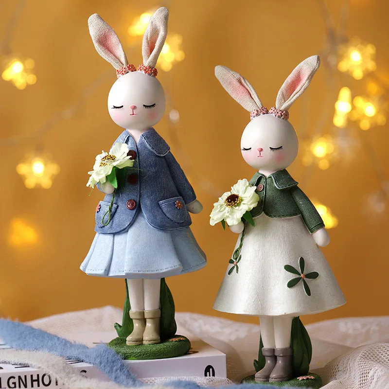 Lente Bloemen Konijn Harsen Or - Desk Setup Girl recensie en prijs