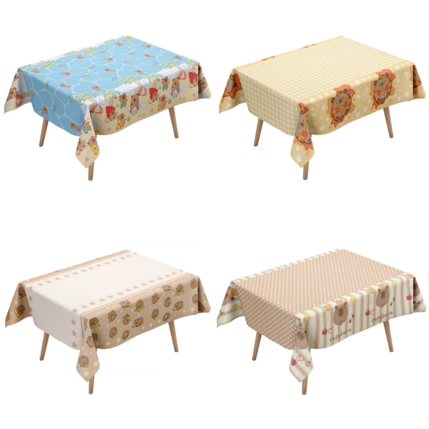 Leuke Capybara Tafelkleed voor - Desk Setup Girl recensie en prijs